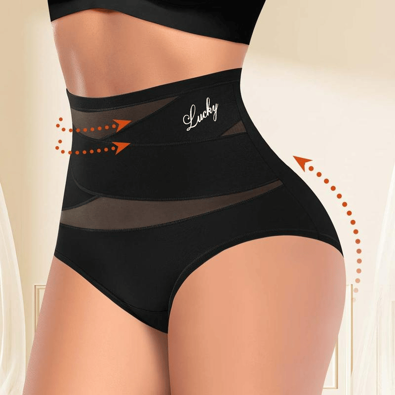 🔥🔥High Waisted Underwear Full Coverage Compression Briefs Panties All-Day Comfort
