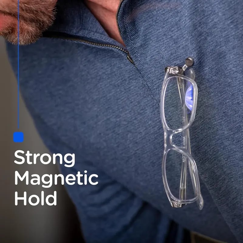 🕶️ Magnetic Eyeglass Holder Clip