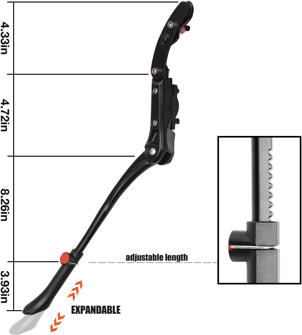 🚲 Premium Adjustable Bike Kickstand – Stability Meets Durability