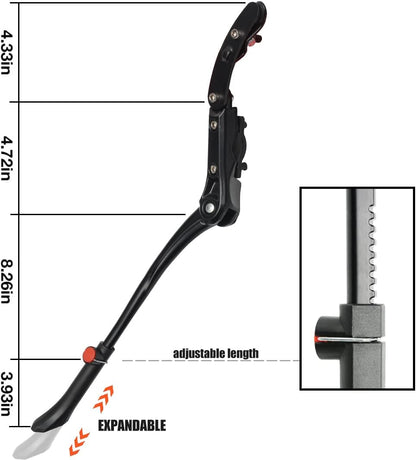 🚲 Premium Adjustable Bike Kickstand – Stability Meets Durability