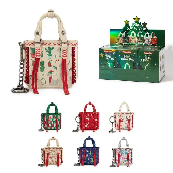 🔥LAST DAY49% OFF🎄Montana West Mini Xmas Tote Blind Box Gift for Holiday Suprises