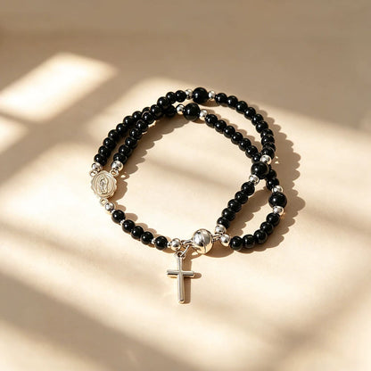 ✝️Handcrafted rosary bracelets📿