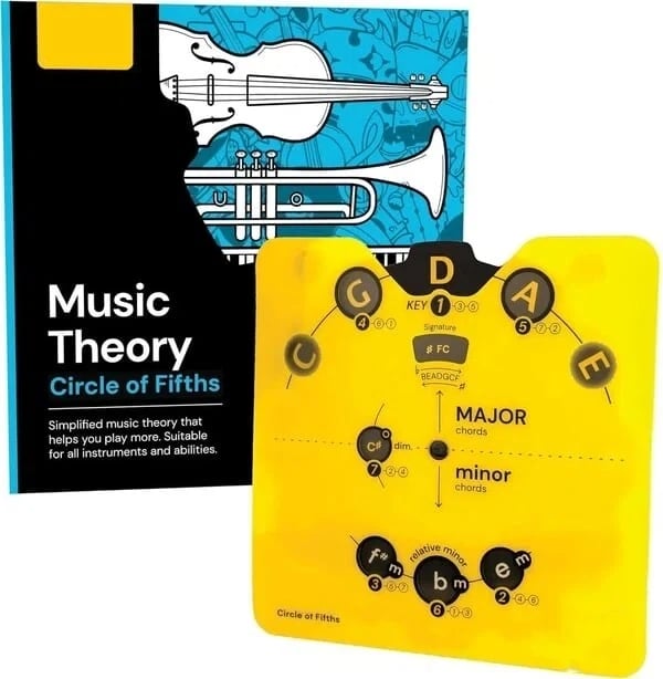 🔥Last Day 49% OFF 🎵Circle of Fifths Music Theory Decoder Set