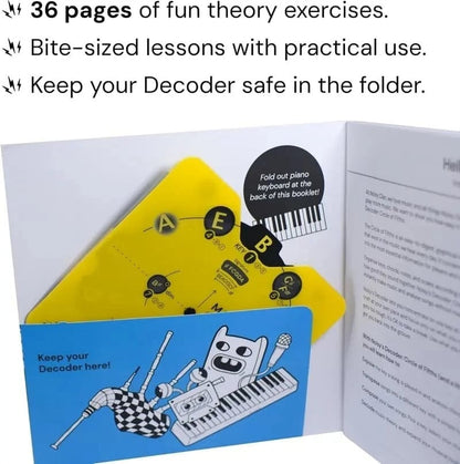 🔥Last Day 49% OFF 🎵Circle of Fifths Music Theory Decoder Set
