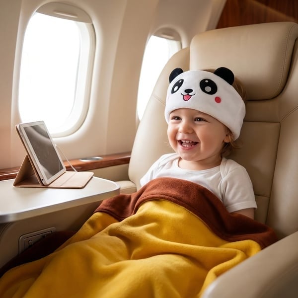 Kids & Adult Sleep Headband | Ultra Soft Bluetooth Animal Music Headphones