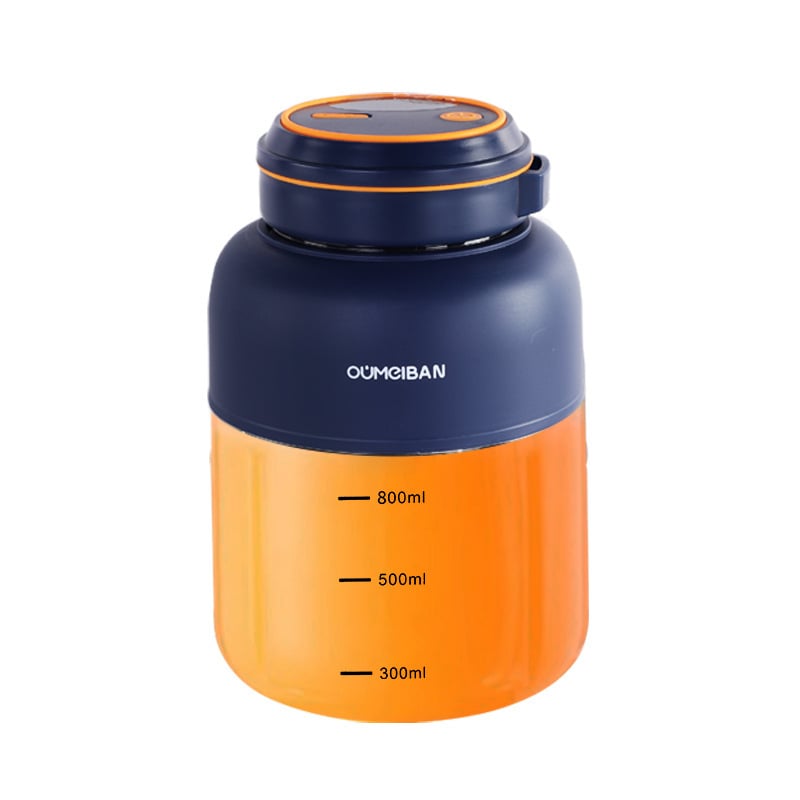 38-Page Blade | Ice-Crushing Capability | Portable, Multifunctional, High-Capacity Electric Juicer Cup