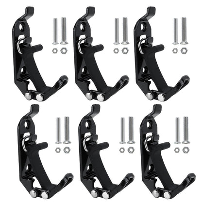 Heavy-Duty Rubber Tool Mount Clamps for Trucks & Garages