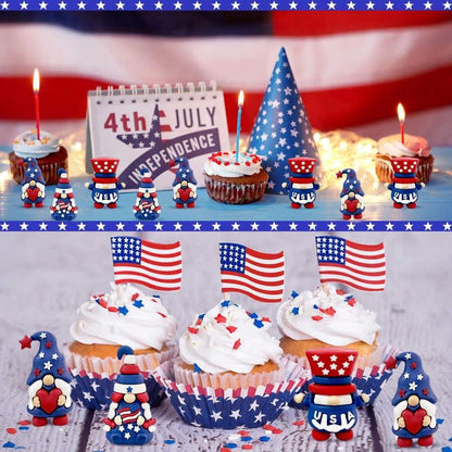 🔥Last Day 49% OFF - 🇺🇸 Patriotic gnome figurine, July 4th gift