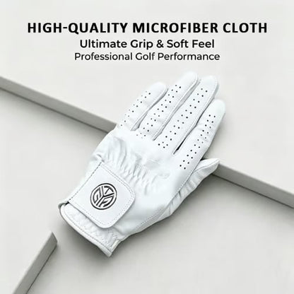 🎁🔥Golf Glove, Lead Hand Specific Grip with Adjustable Closure, Precision Sizing