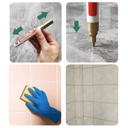 Anti-Mould & Waterproof Joint Pen for Ceramic Tiles(2PCS)