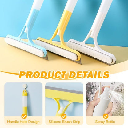 BrightSwipe Spray-Scrub-Squeegee All-in-One Glass Cleaner