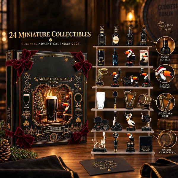 2026 Limited Edition Advent Calendar 24-Piece Miniature Collectibles Holiday Countdown Gift for Beer Lovers & Collectors