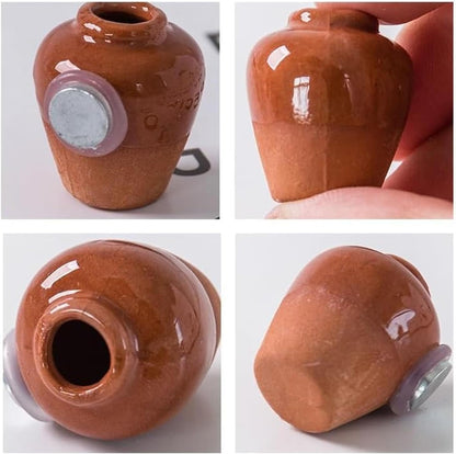 🌸 Mini Ceramics Vase Fridge Magnet