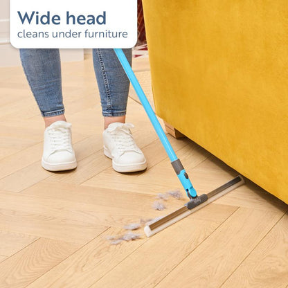 🧼LAST DAY SALE🔥🔥Minky Flexi Edge Sweeper: Multi-Surface Cleaning for Floors, Carpets & Windows– UK Ready! 🇬🇧