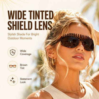 🔥50% OFF TODAY😎 2026 New Luxury High-Ceiling French Headband 2-in-1 Sunglasses