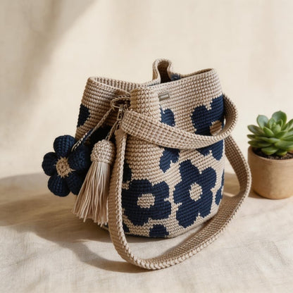 🏆Last Day Promotion 49% OFF🧵Handmade Crochet Flower Tote 🌼✨