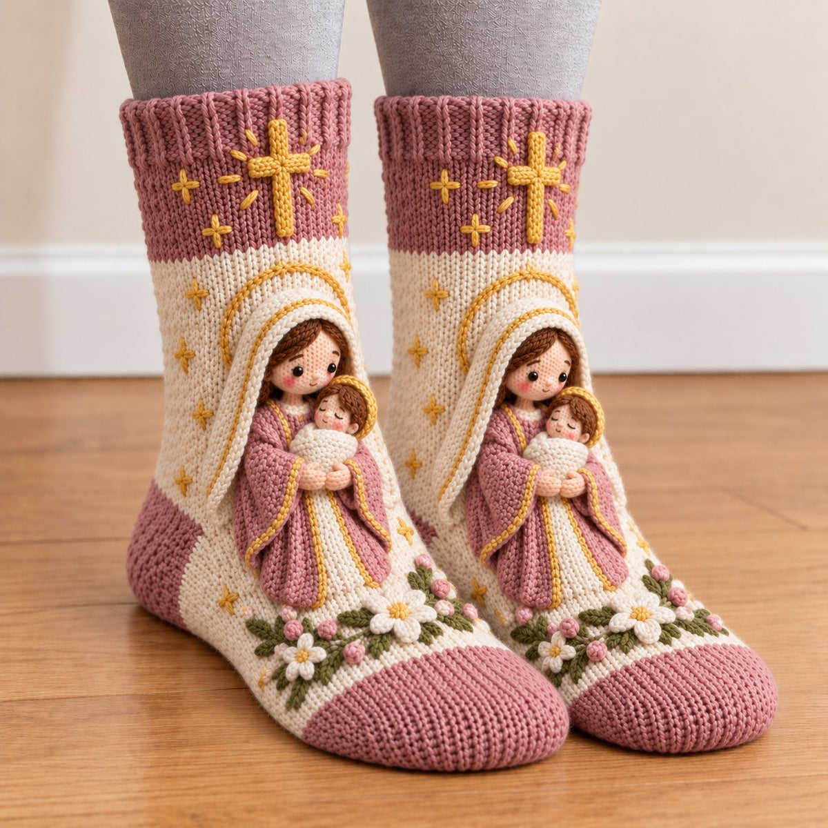 🎄Last Day 50% OFF-3D Nativity Christmas Socks