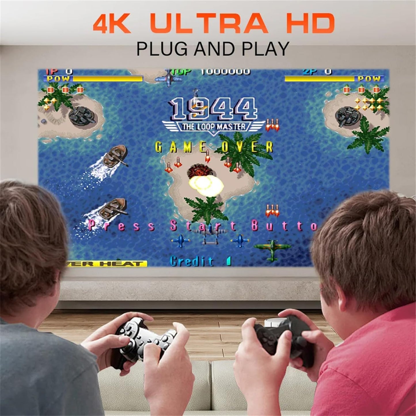 🎥✨Portable 2.4G/5G Wifi Smart Projector – 4K Home Cinema & Game 1080P HD Projector