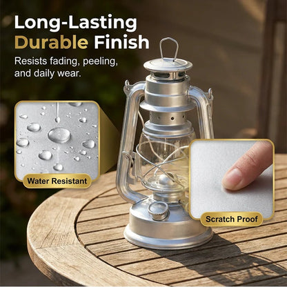 Water-Based Silver Paint for Metal & Wood