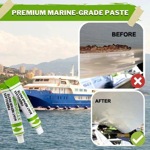 🔥Buy 1 Get 1 Free🔥Fiberglass Boat Repair Paste – Instant Gelcoat Fix, Marine Grade, Easy Apply ✨