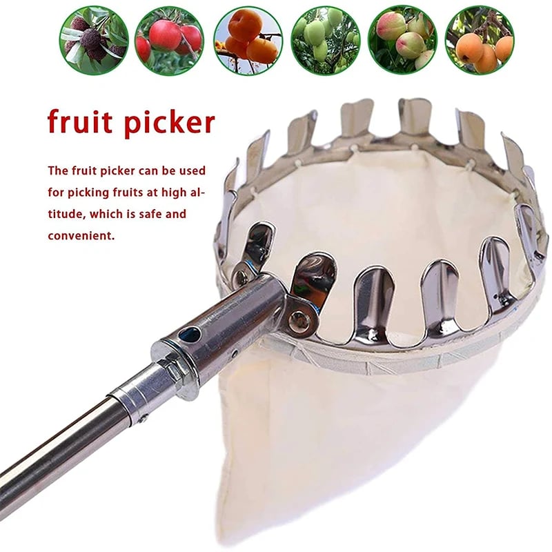🍎 Fruit Picker with Collection Basket