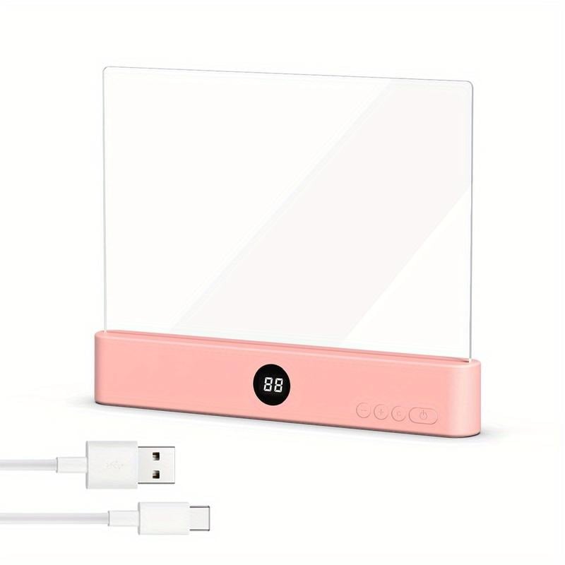 💥Exclusive Offer📚 Dimmable Smart LED Reading Light – Rechargeable, Timed‐Off, 3‐Color 🌈✨