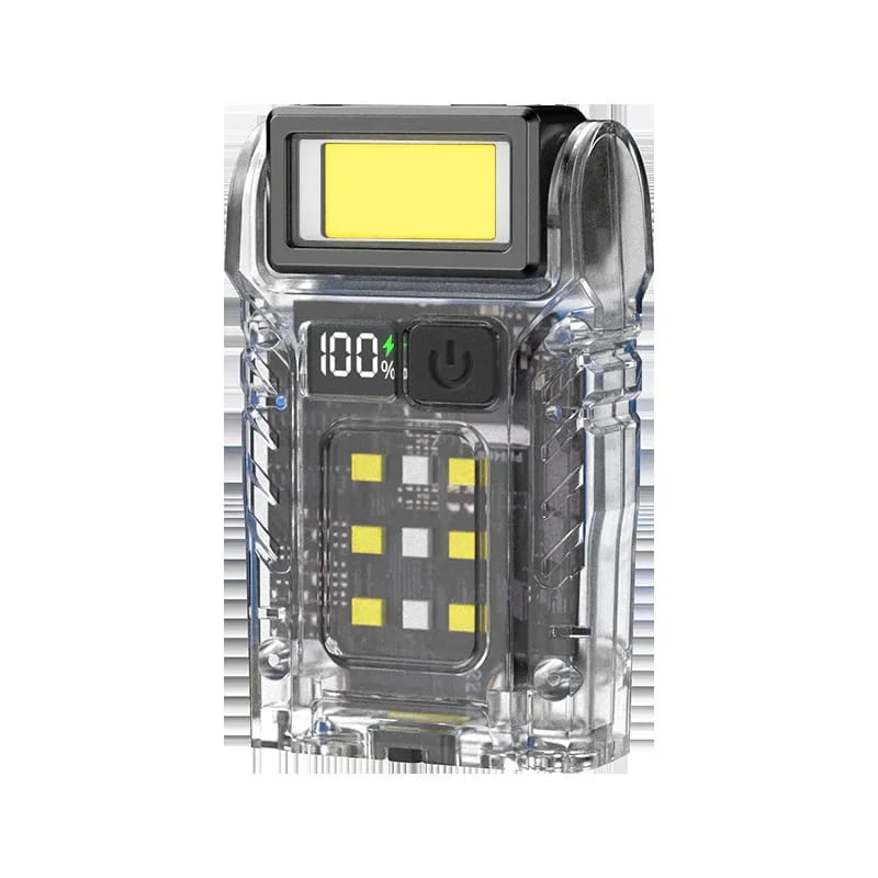 LED work light with 180° rotating head
