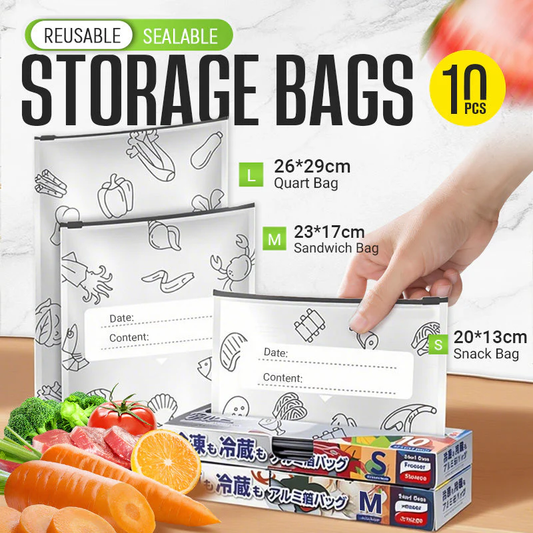 Reusable Aluminum Foil Sealable Storage Bags