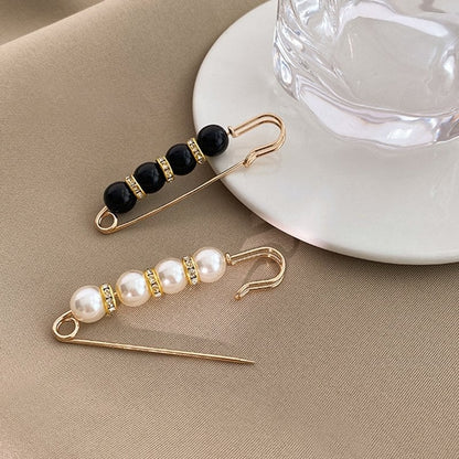 🔥Limited Time Buy 1 Get 1 Free🔥Fancy Rhinestones Pearls Safety Pin Brooch