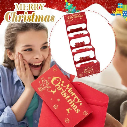❄️Summerfresh 50% OFF!🎄Fold-Out Christmas Money Gift Card – Make Cash Feel Like a Real Present