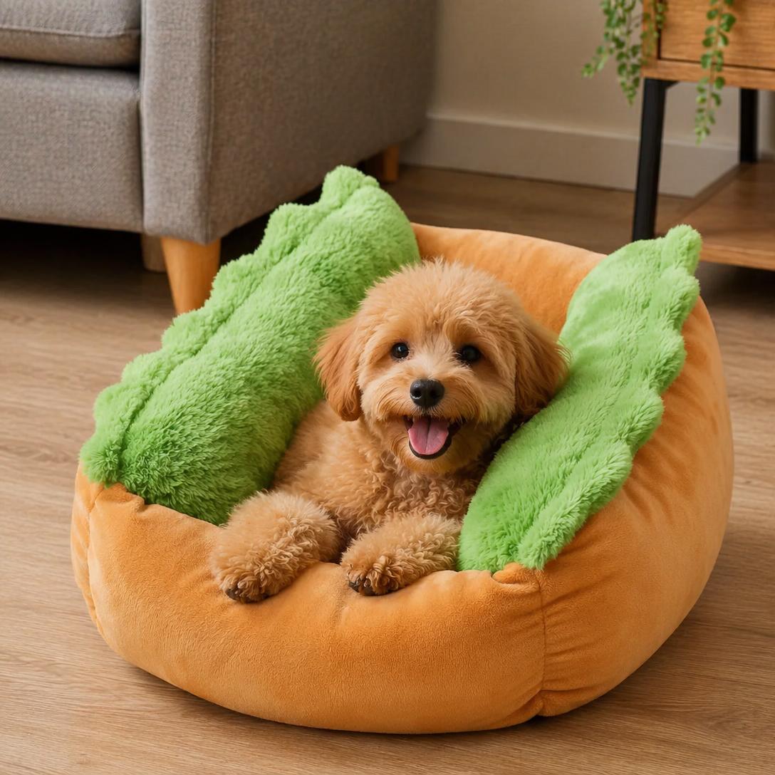 Hot Dog Bun Pet Bed
