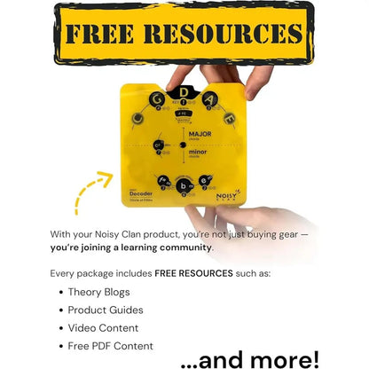 🔥Last Day 49% OFF 🎵Circle of Fifths Music Theory Decoder Set