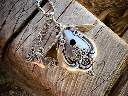 🐦Birdhouse Necklace • The 1951 "Magnolia" Birdhouse Alloy ✨🎉