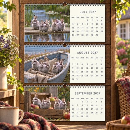 ✨🌿2027 A Special Rabbit Calendar🐰