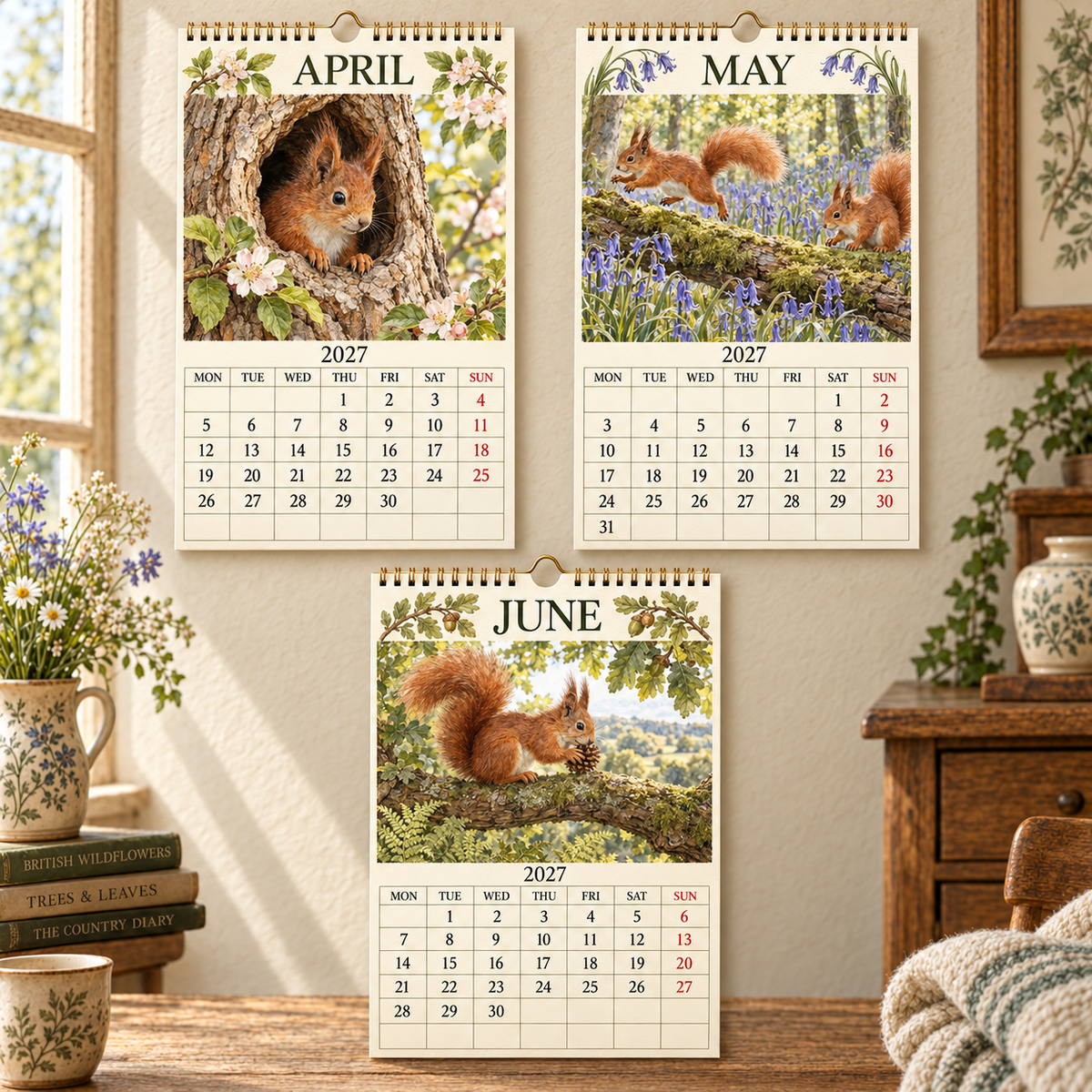 2027 • WOODLAND LIVING • RED SQUIRREL