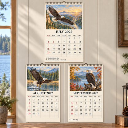 2027 • IN THE WILD • BALD EAGLES