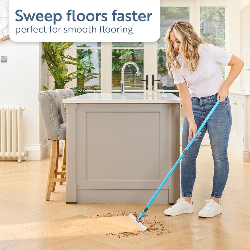 🧼LAST DAY SALE🔥🔥Minky Flexi Edge Sweeper: Multi-Surface Cleaning for Floors, Carpets & Windows– UK Ready! 🇬🇧