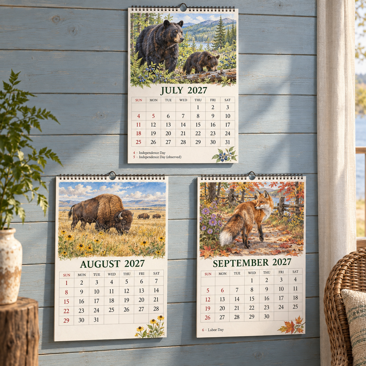 2027 • IN THE WILD • AMERICAN WILDLIFE