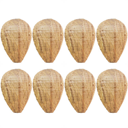 🐝Outdoor Hanging Fake Hornet Nest, Natural Wasp Repellent (8.6*11 inch)👍
