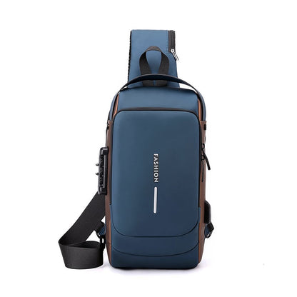 Anti-Theft Sling Bag - Water-Resistant Crossbody Shoulder Bag