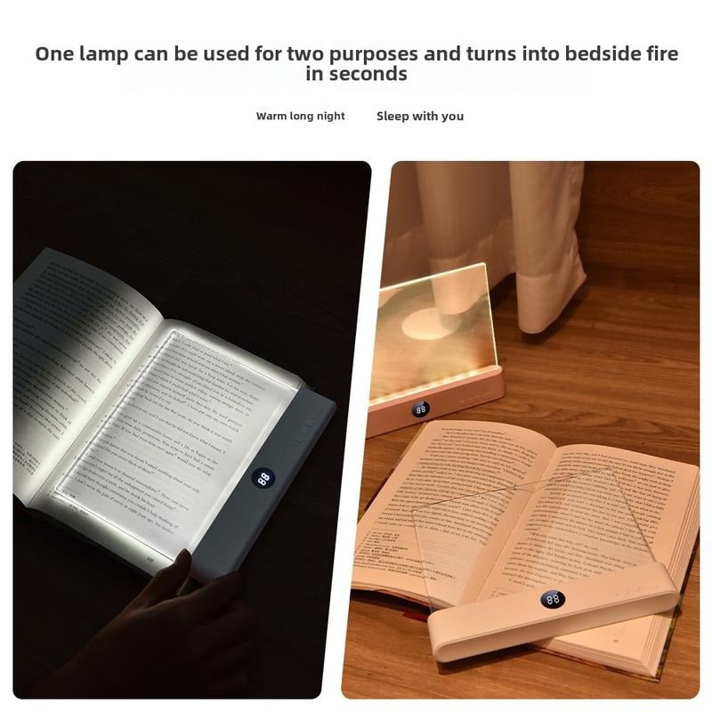 💥Exclusive Offer📚 Dimmable Smart LED Reading Light – Rechargeable, Timed‐Off, 3‐Color 🌈✨