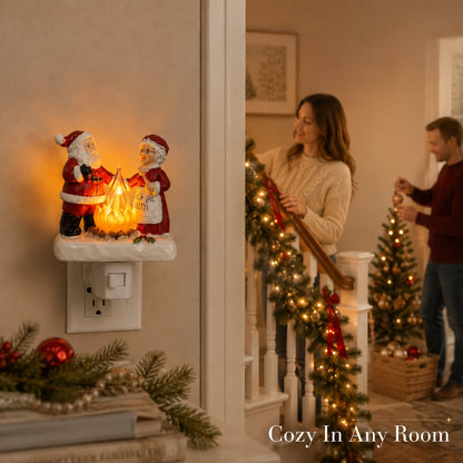 ✨ Christmas Wall Plug‑In Decor Night Light