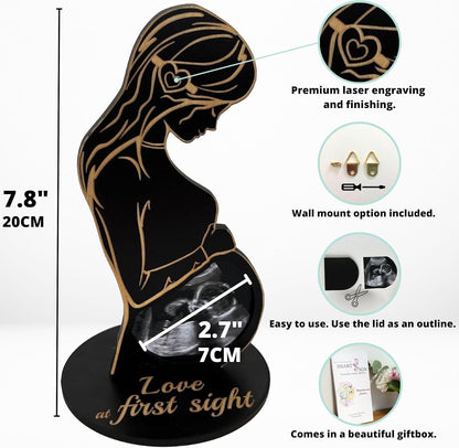 💖 Mother's Day Sneak Peek: 💖 Pregnancy Ultrasound Photo Frame