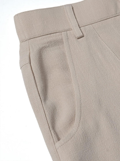 Women's Cotton Linen Palazzo Pants Summer Flowy Wide Straight Leg Beach Trousers With Pocket Casual Solid Color Soft Elastic High Waist Lounge Pants