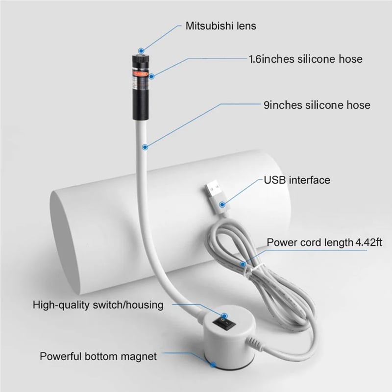 🔥NEW YEAR SALE - Magnetic Positioning Quilting Laser Light for Sewing Machine