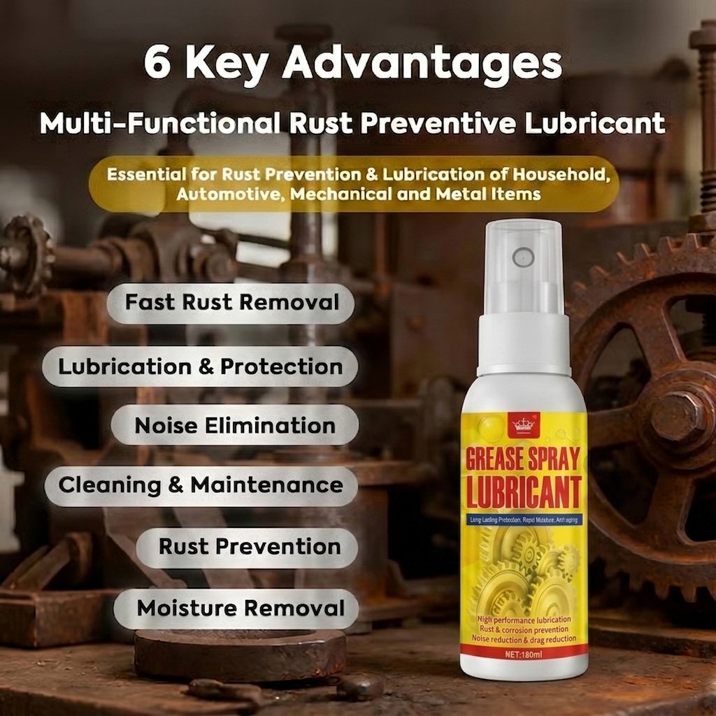 Anti-Rust Lubricant Spray & Rust Remover