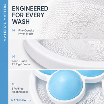 🎉Hot Sale 50% OFF🎉Floating Lint Mesh Bag For LaundryFloating Hair Filtering Mesh Removal