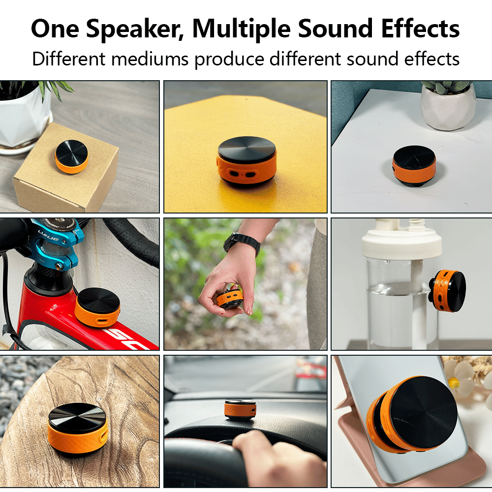 🔊Bone Conduction Wireless Bluetooth Speaker: Opening Up A New Audio Experience✨