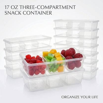 🍱 20-Pack 17 oz Small Meal Prep Containers