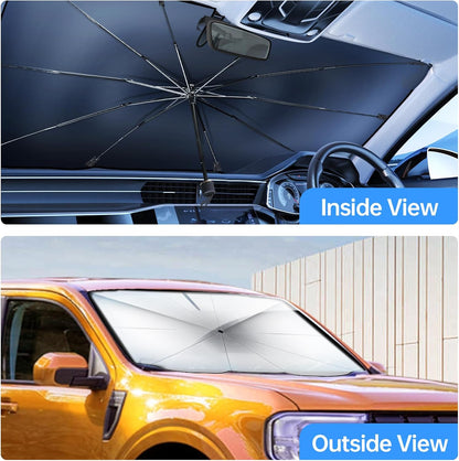 🔥Last Day 49% OFF - 2026 Upgraded Car Windshield Sun Shade Umbrella